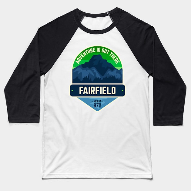 Fairfield - Cumbria Baseball T-Shirt by CumbriaGuru